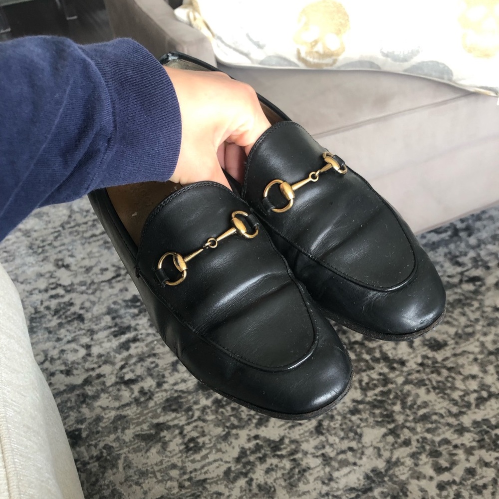 Gucci Jordaan black loafers - Picture 1 of 7